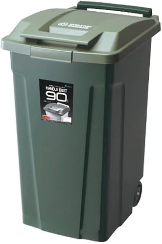 アスベル SPハンドル付ダストボックス 2輪キャスター付 90L (ゴミ箱